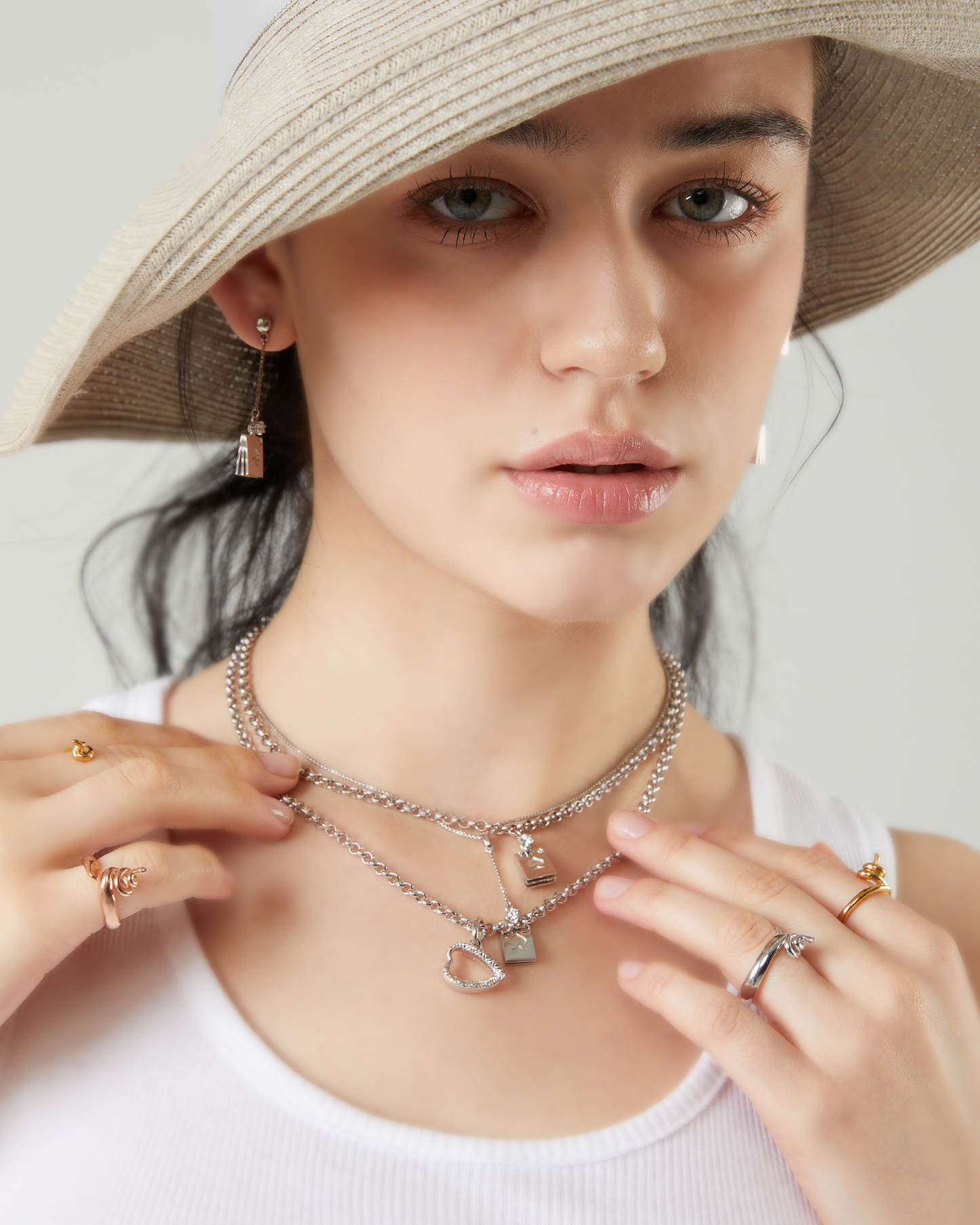 Alice Necklace, Spade Drop