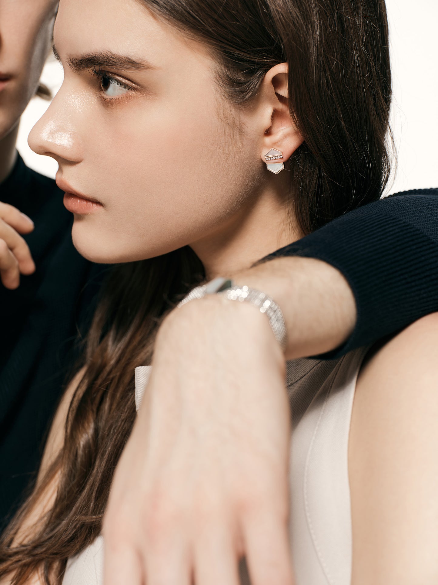VOID Filled By You Earrings, Small, Diamond