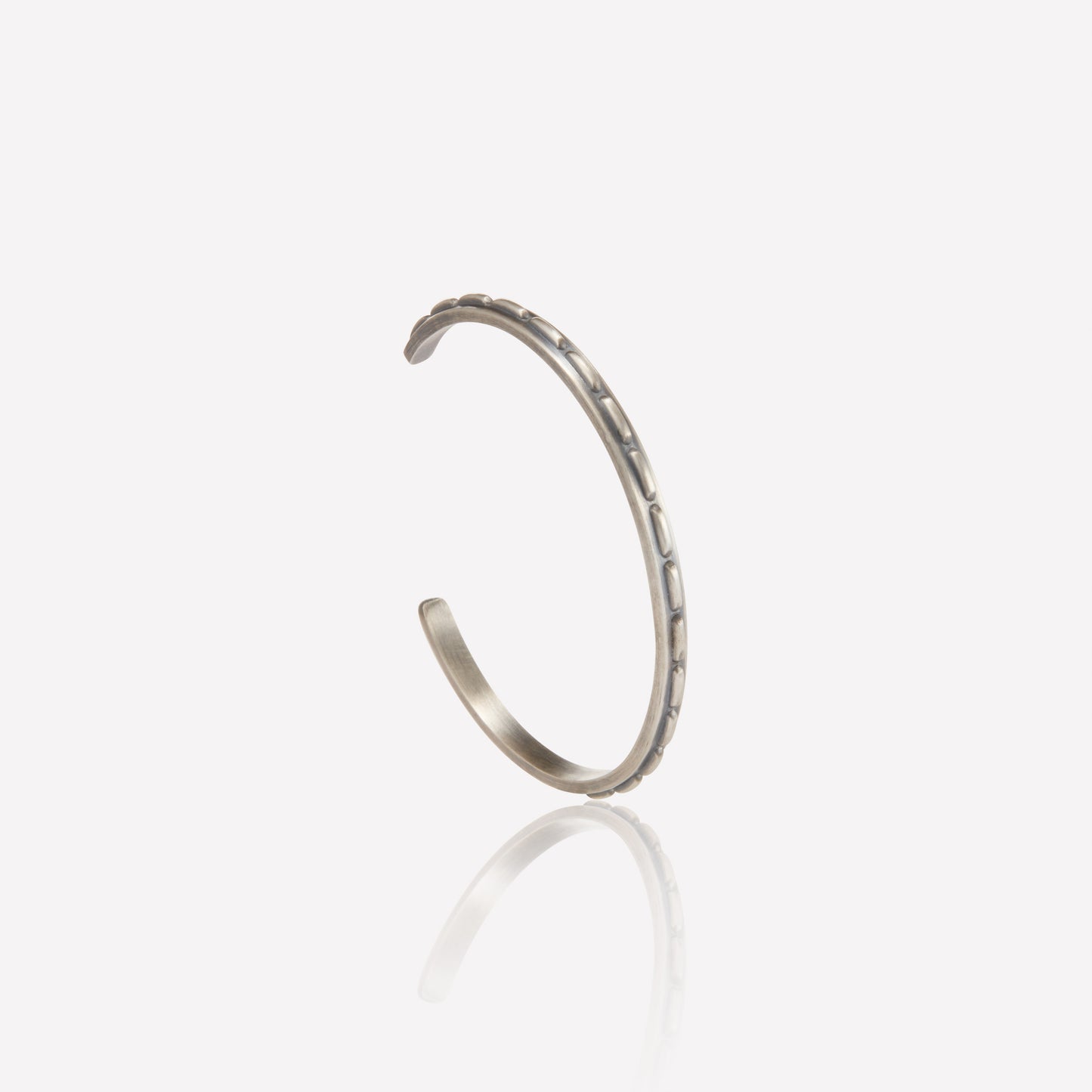 Twined Stitch Bracelet, Linear