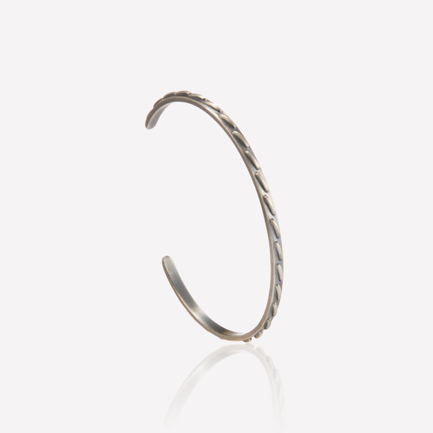 Twined Stitch Bracelet, Saddle Stitch