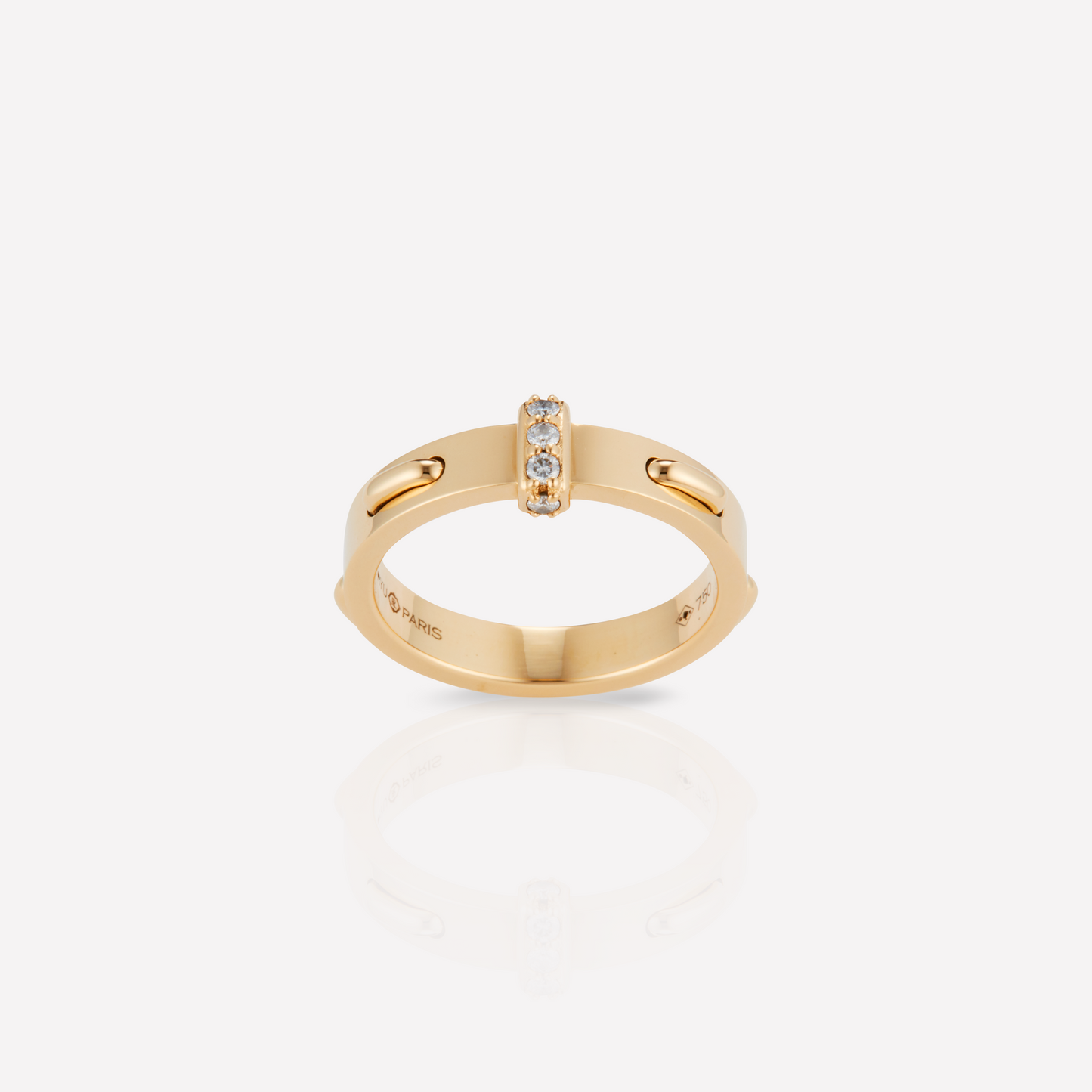 Twined Ring, 4.0, Diamond Band