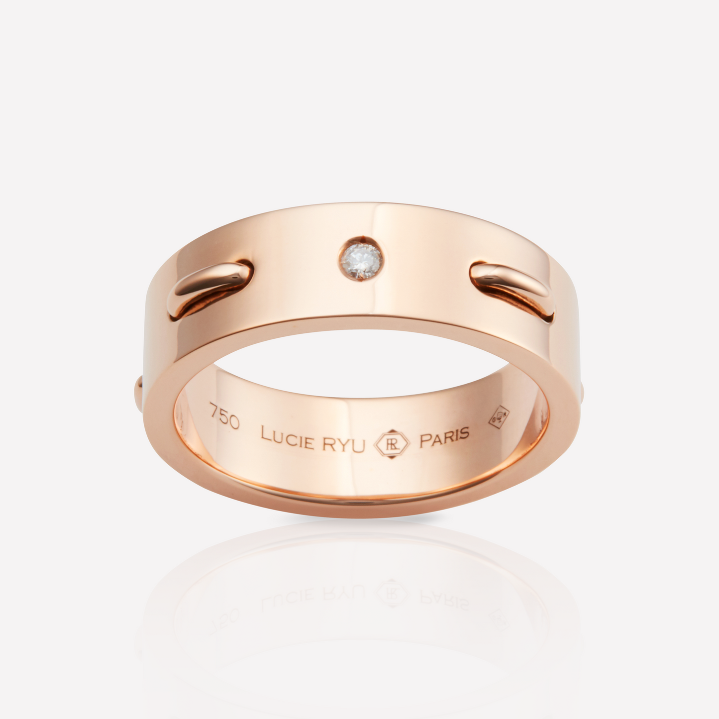 Twined Ring, 7.0, Diamond
