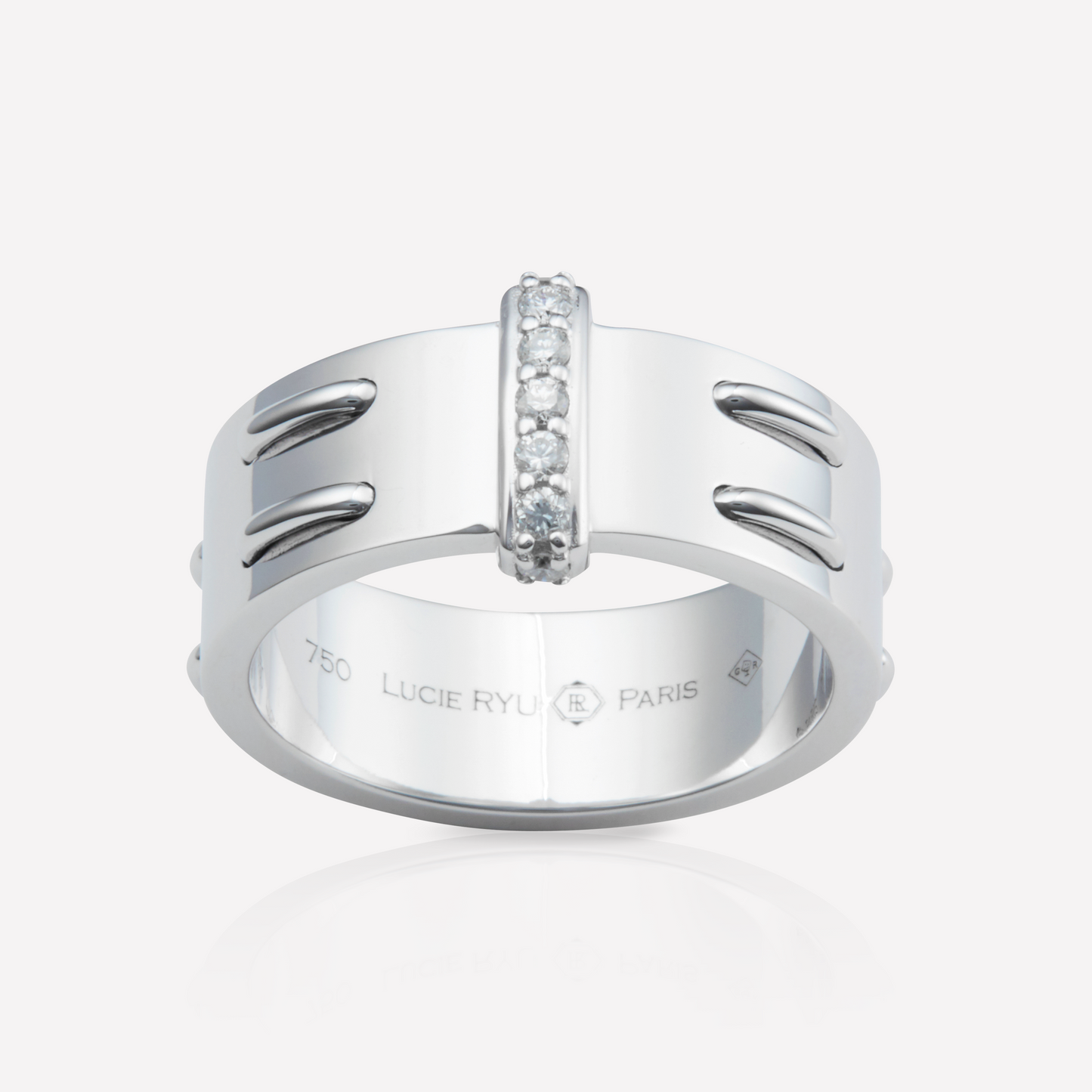 Twined Ring, 8.0, Diamond Band