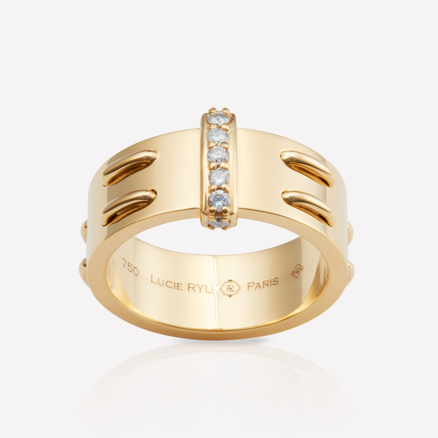 Twined Ring, 8.0, Diamond Band