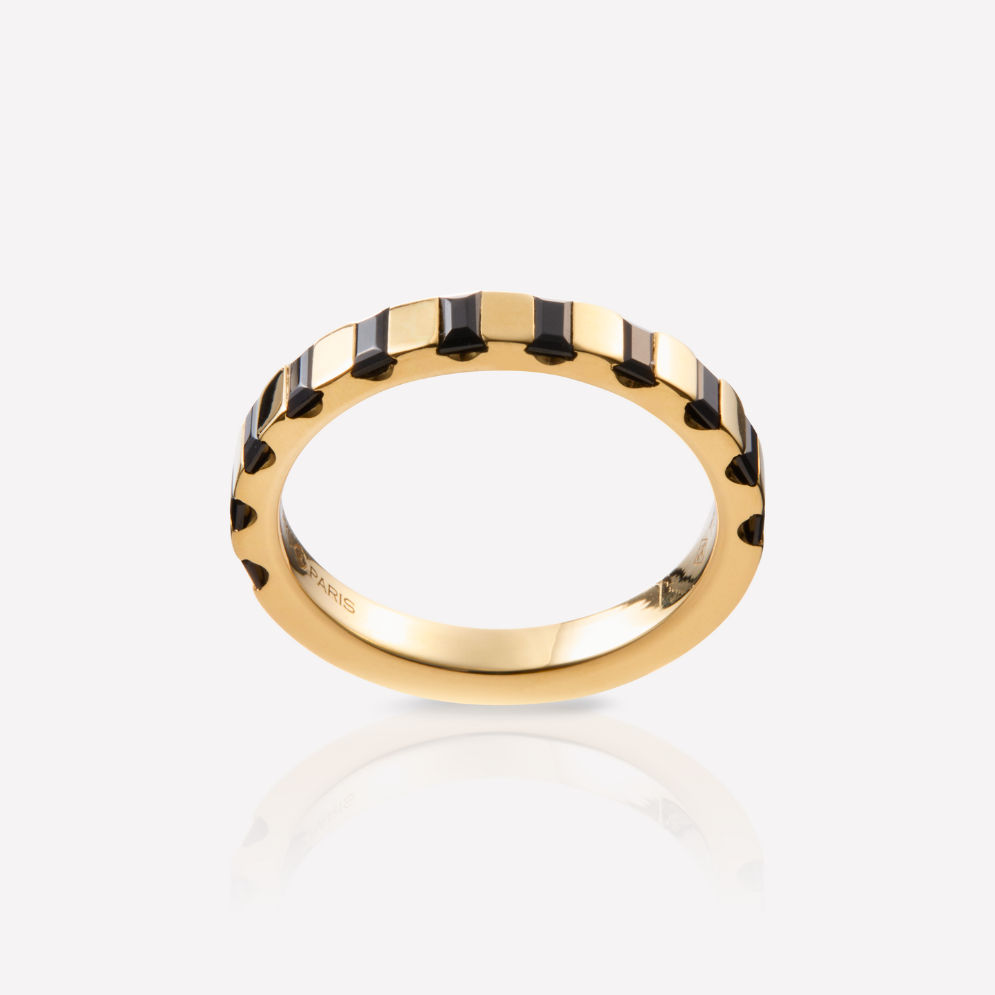 Alliance Layered-Style Half Eternity Band, Spinel