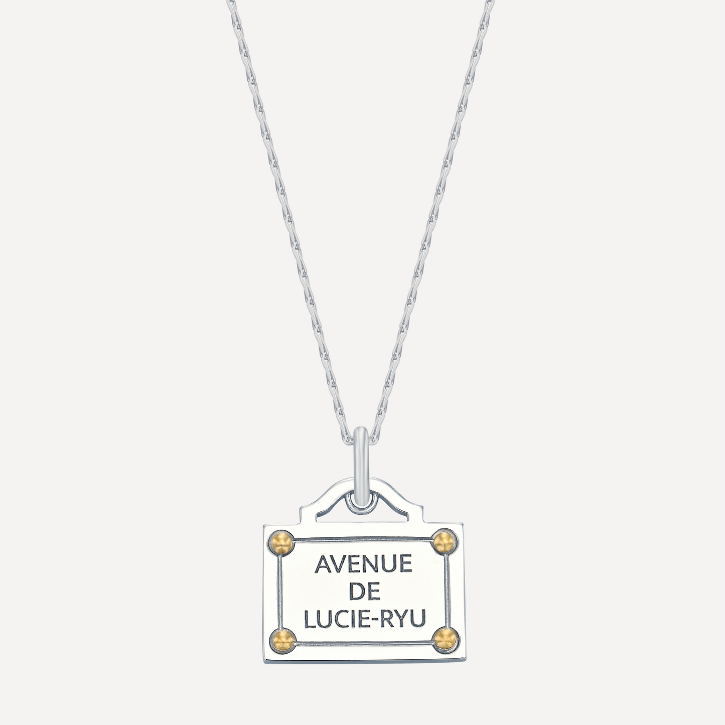 AVENUE DE LUCIE-RYU, Unplated Metal, Slim Chain