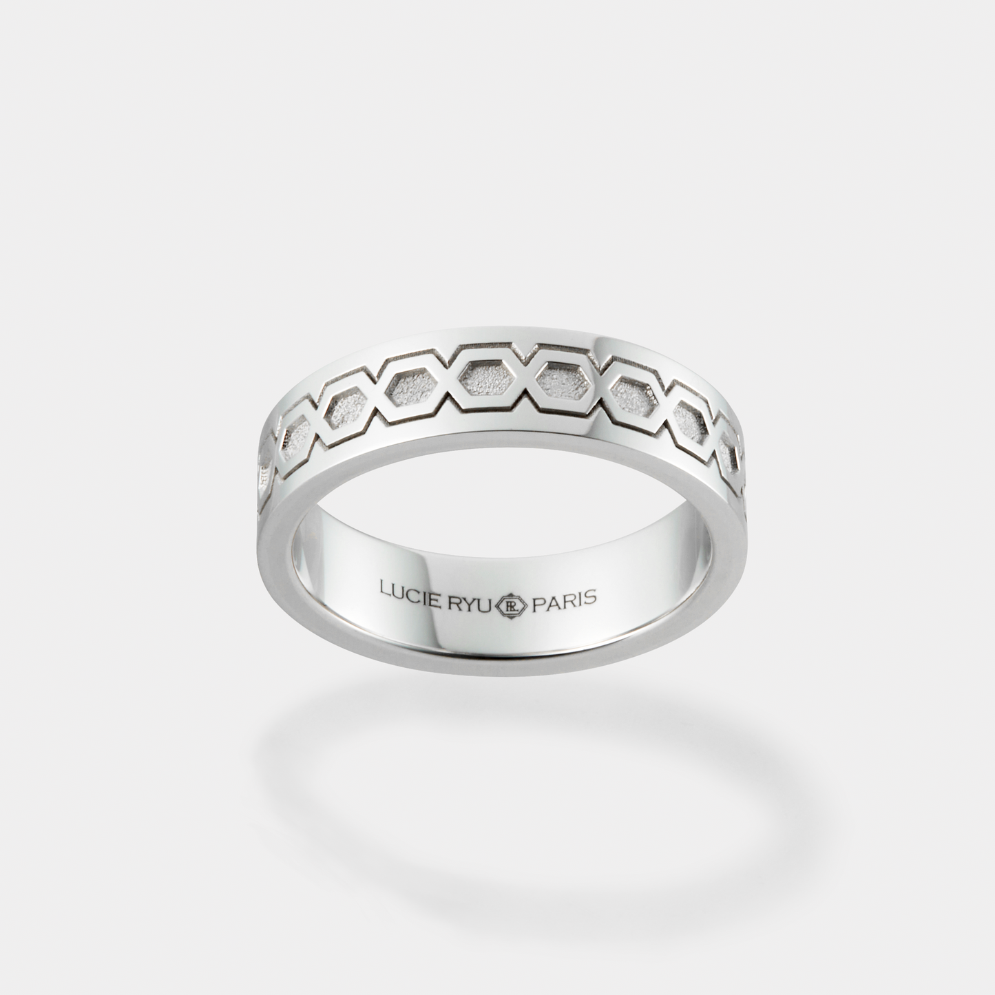 HEX Series Ring, Eternity Hex, Small