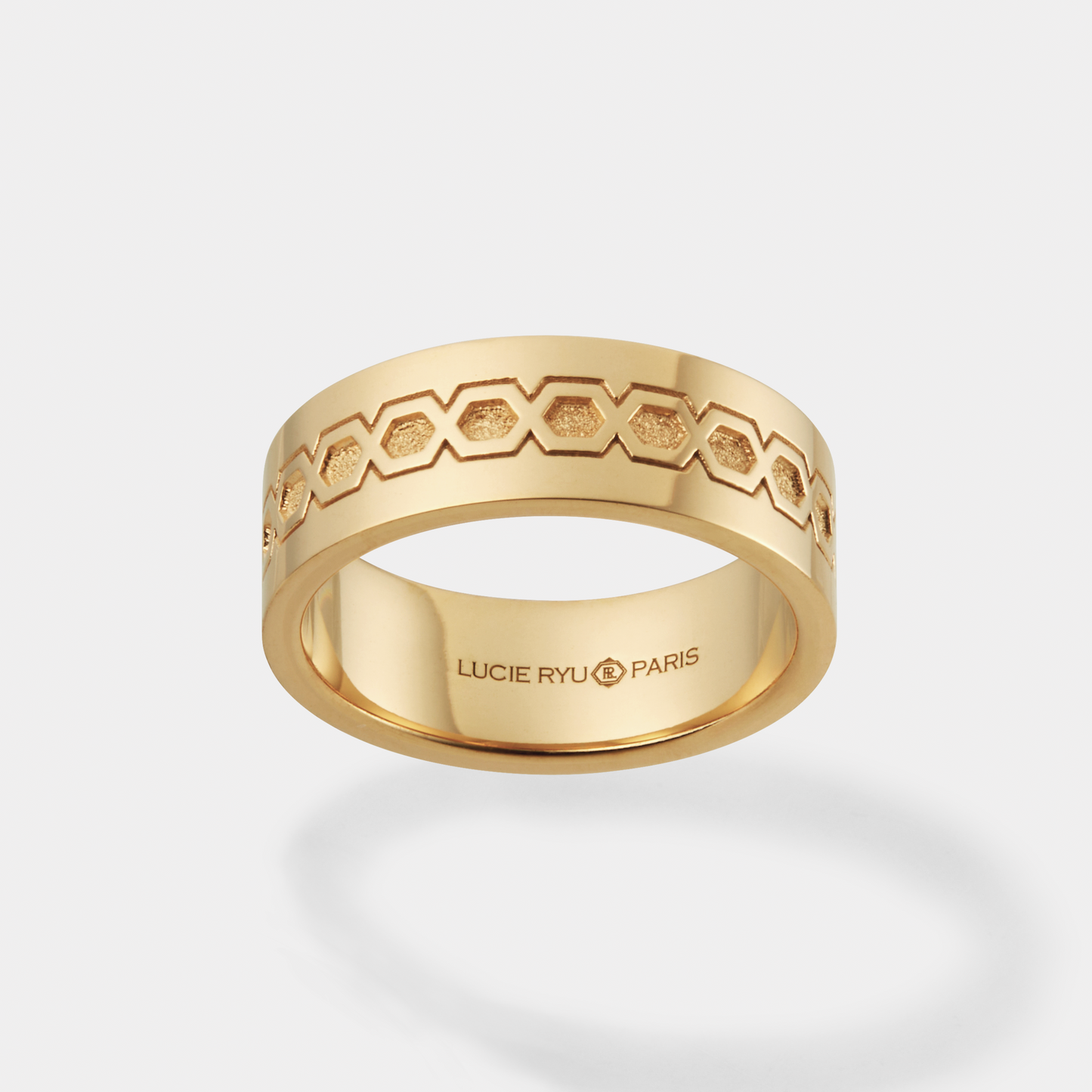 HEX Series Ring, Eternity Hex