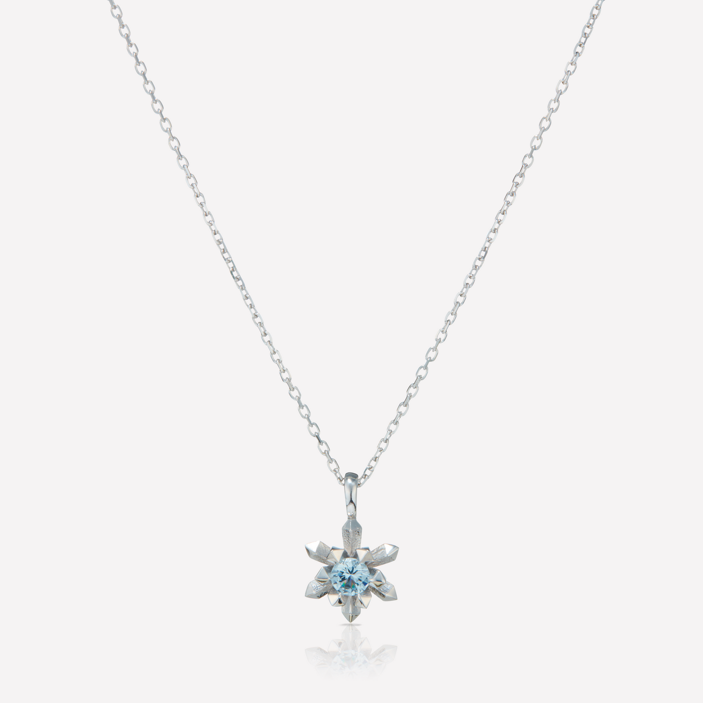 Le Quartz Necklace, Large, Zirconia