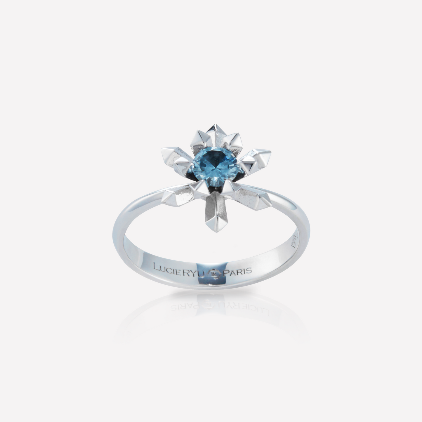 Le Quartz Ring, Large, Zirconia