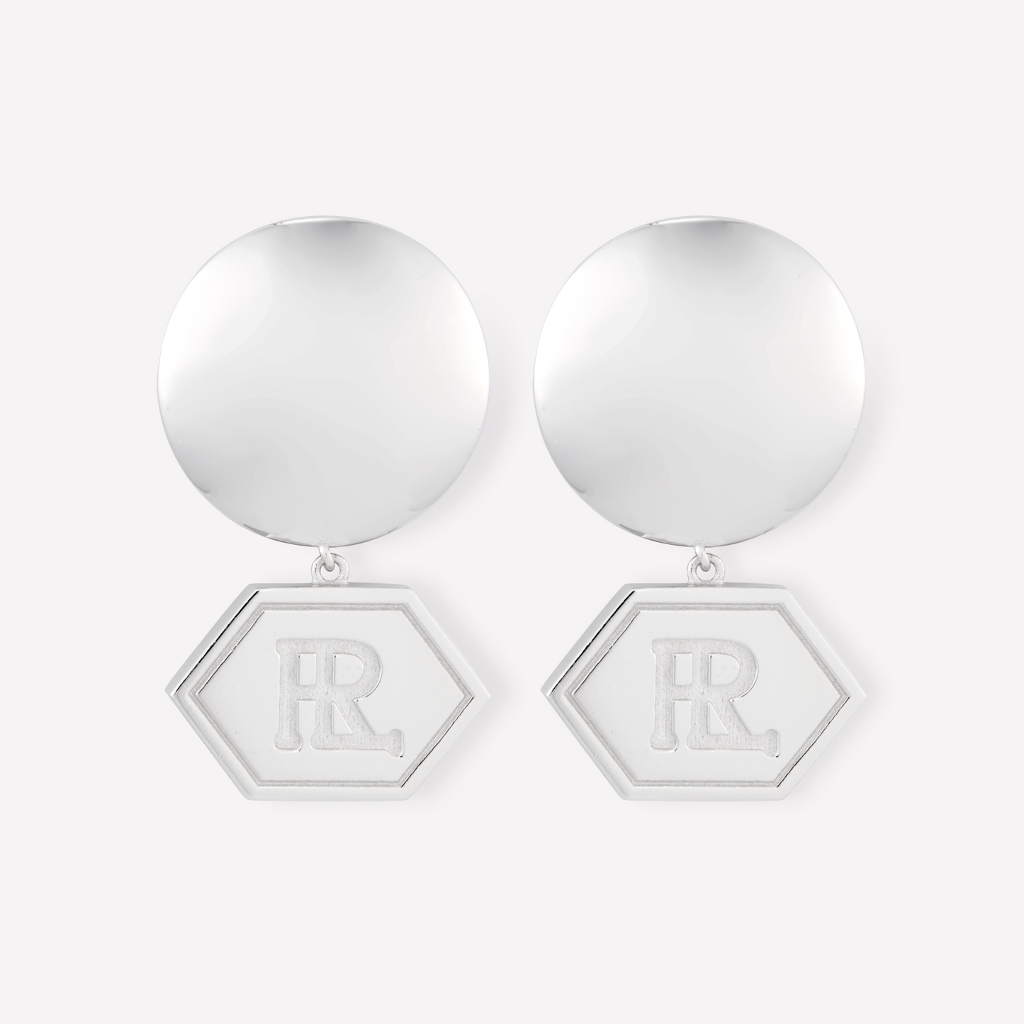 HEX Series Earrings, Disc