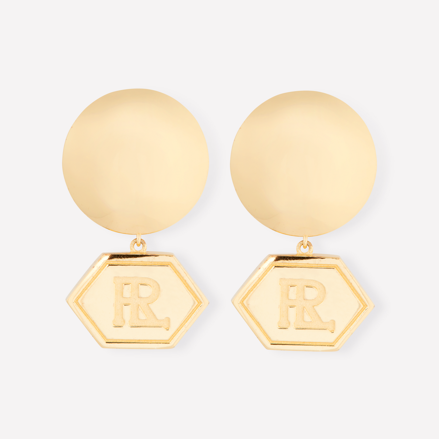 HEX Series Earrings, Disc