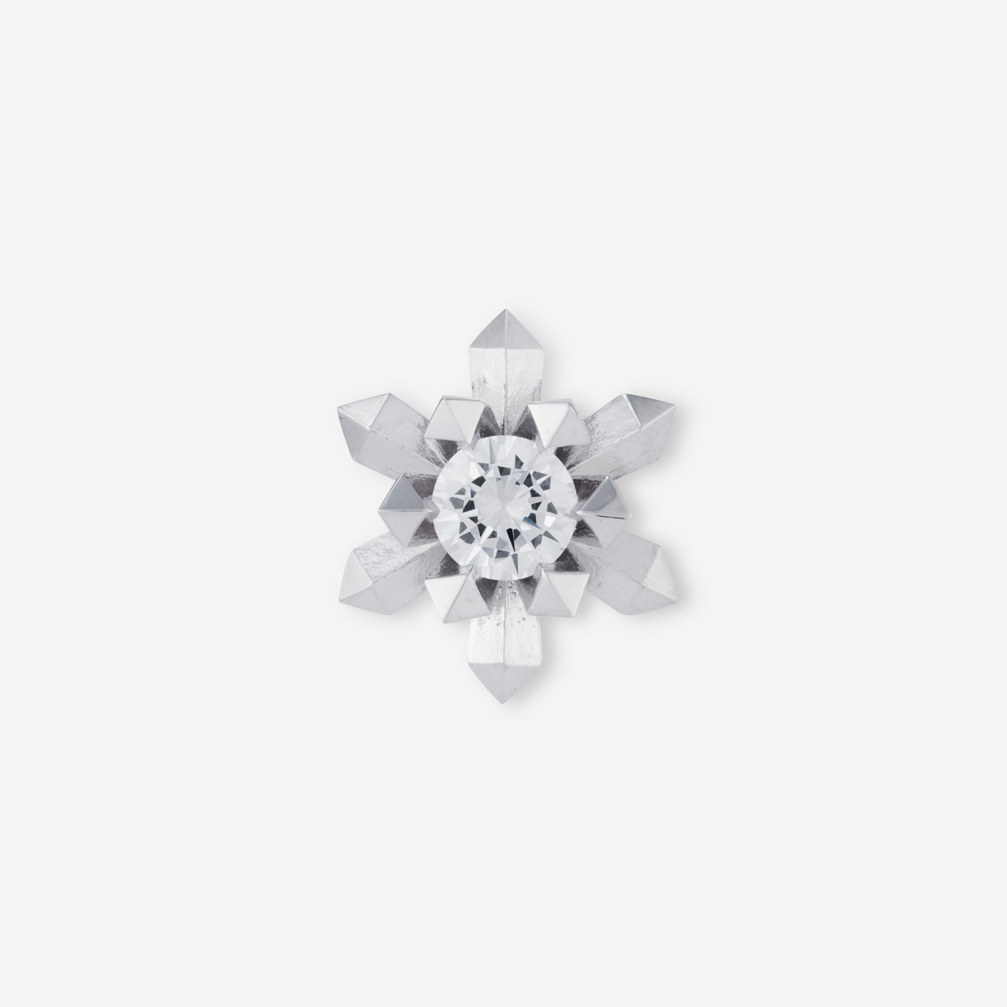 Le Quartz Brooch, Zirconia