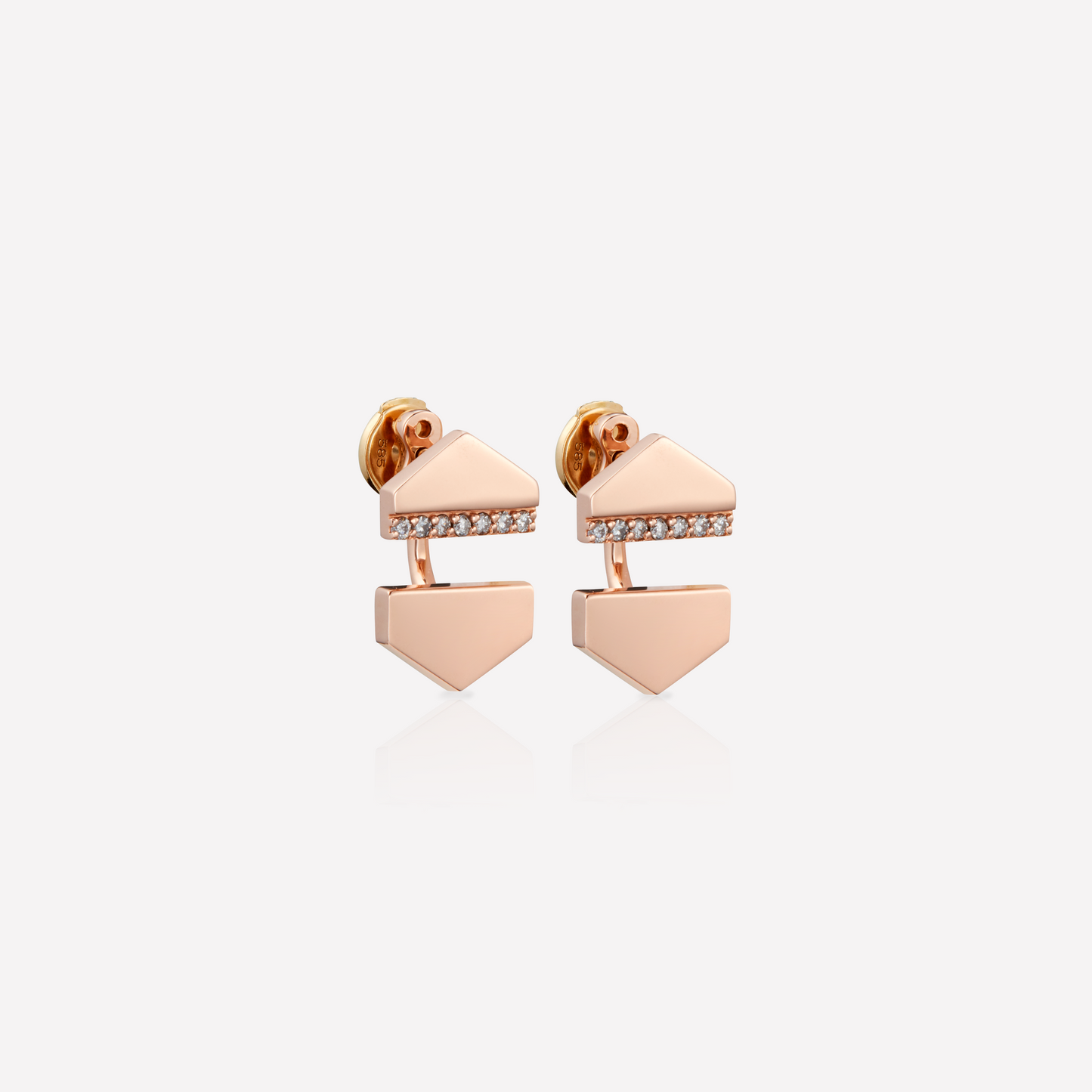VOID Filled By You Earrings, Large, Diamond
