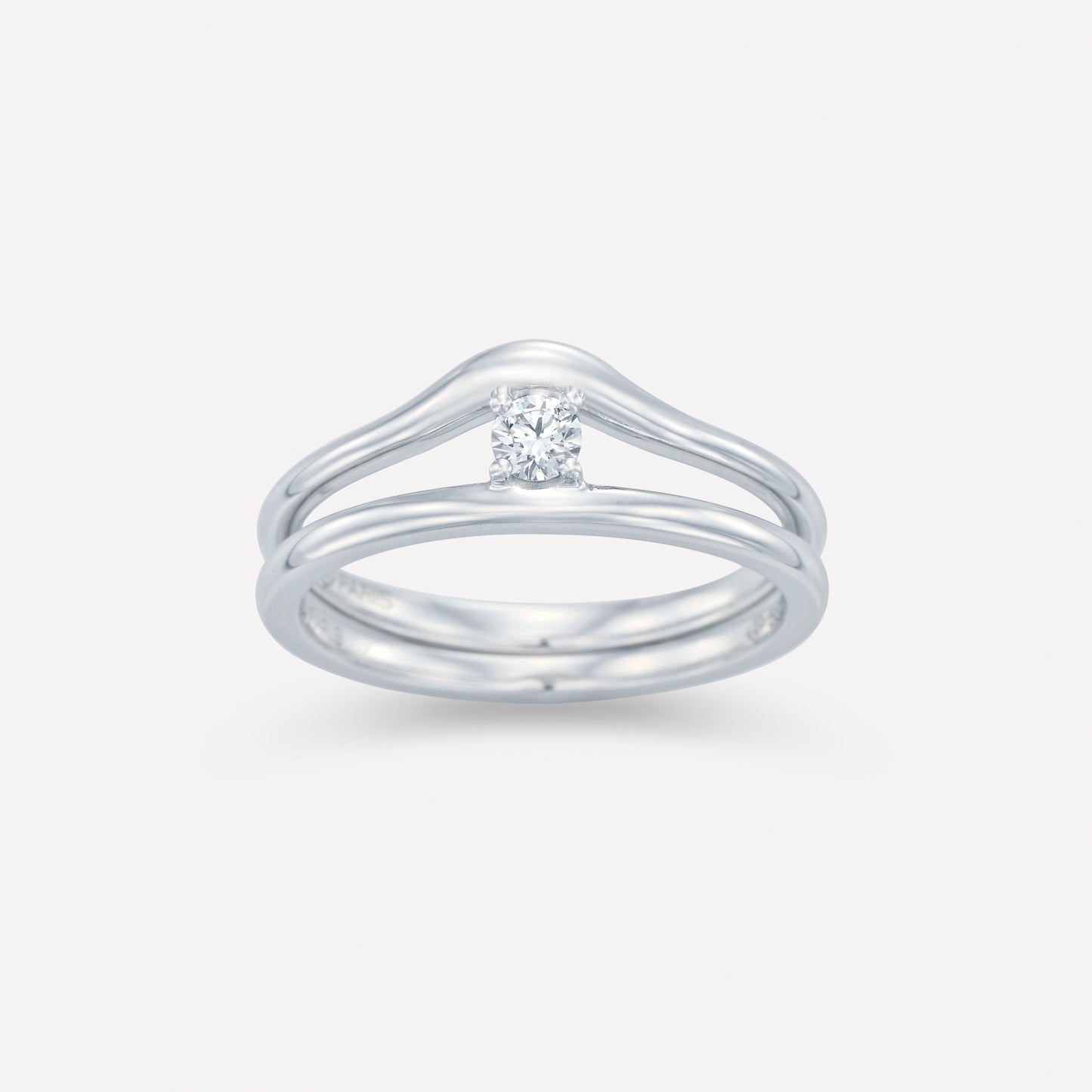Petite Solitaire Ring