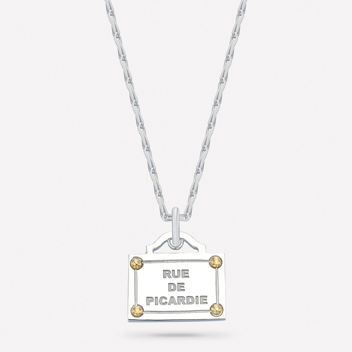 RUE DE PARIS, Gold Plated, Bold Chain