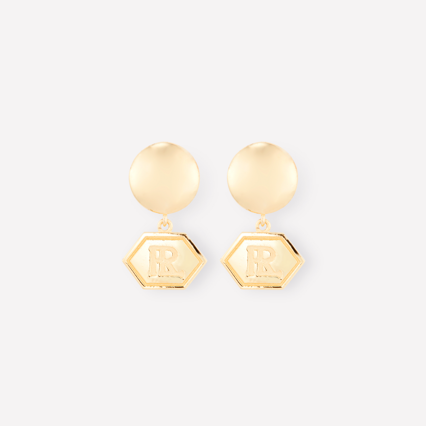 HEX Series Earrings, Disc