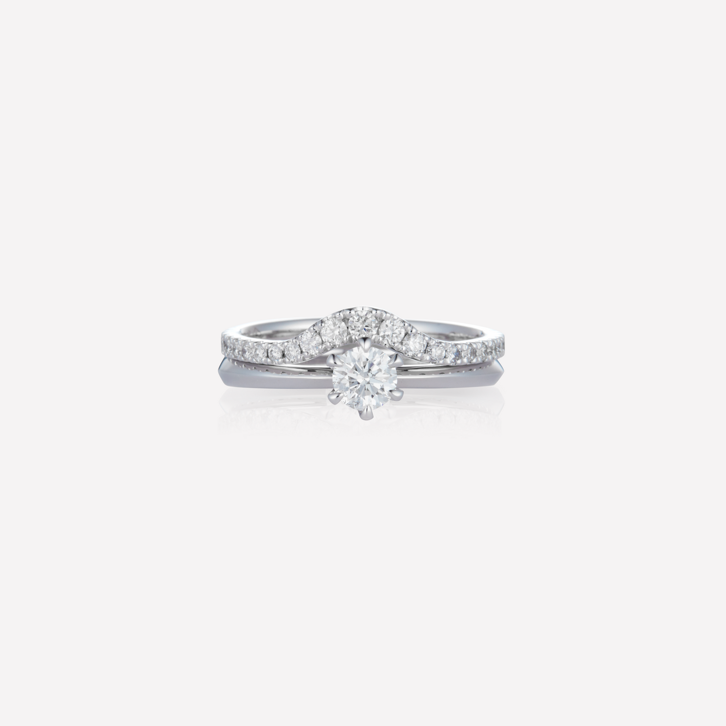 Alliance Solitaire Ring, Platinum