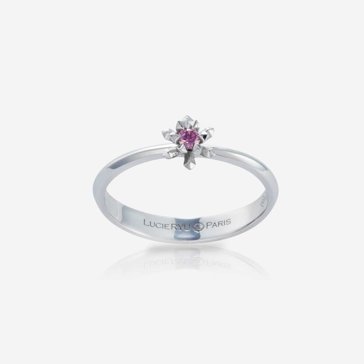Le Quartz Ring, Small, Zirconia