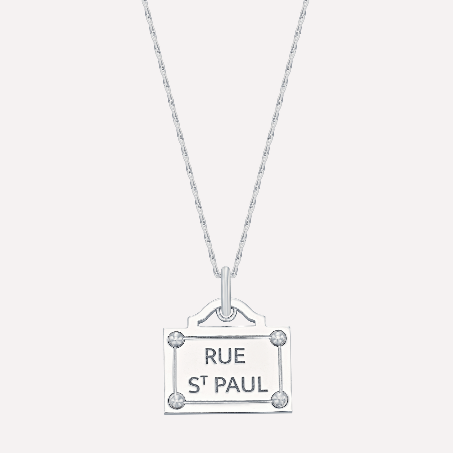 AVENUE DE LUCIE-RYU, Unplated Metal, Slim Chain