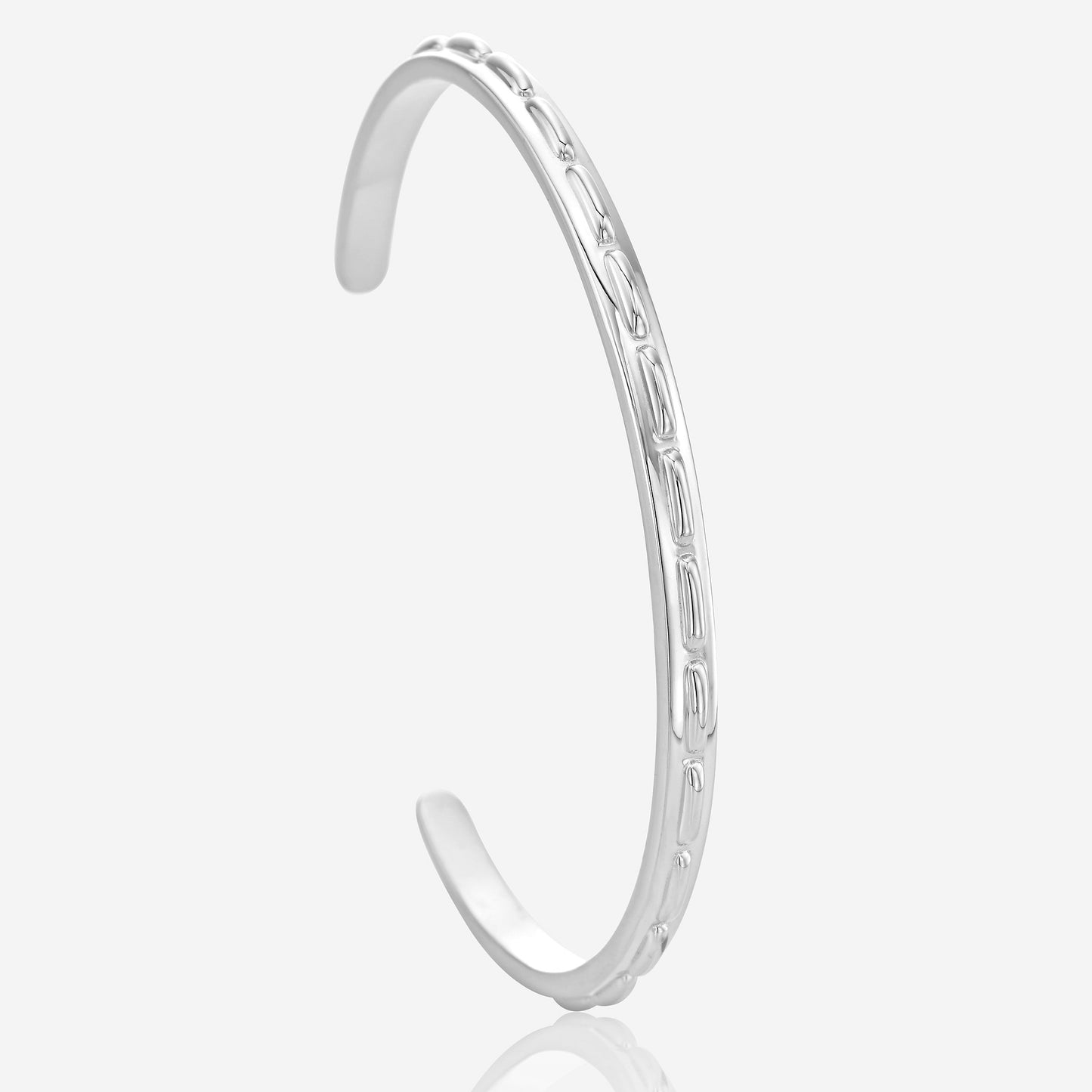 Twined Stitch Bracelet, Linear
