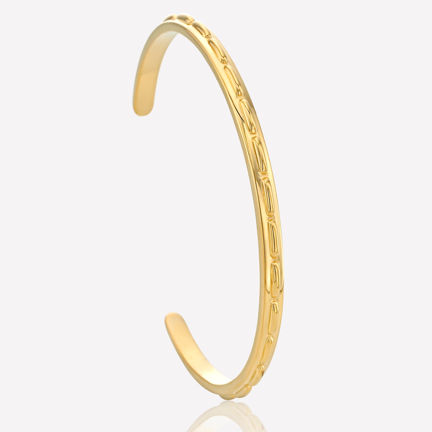 Twined Stitch Bracelet, Linear