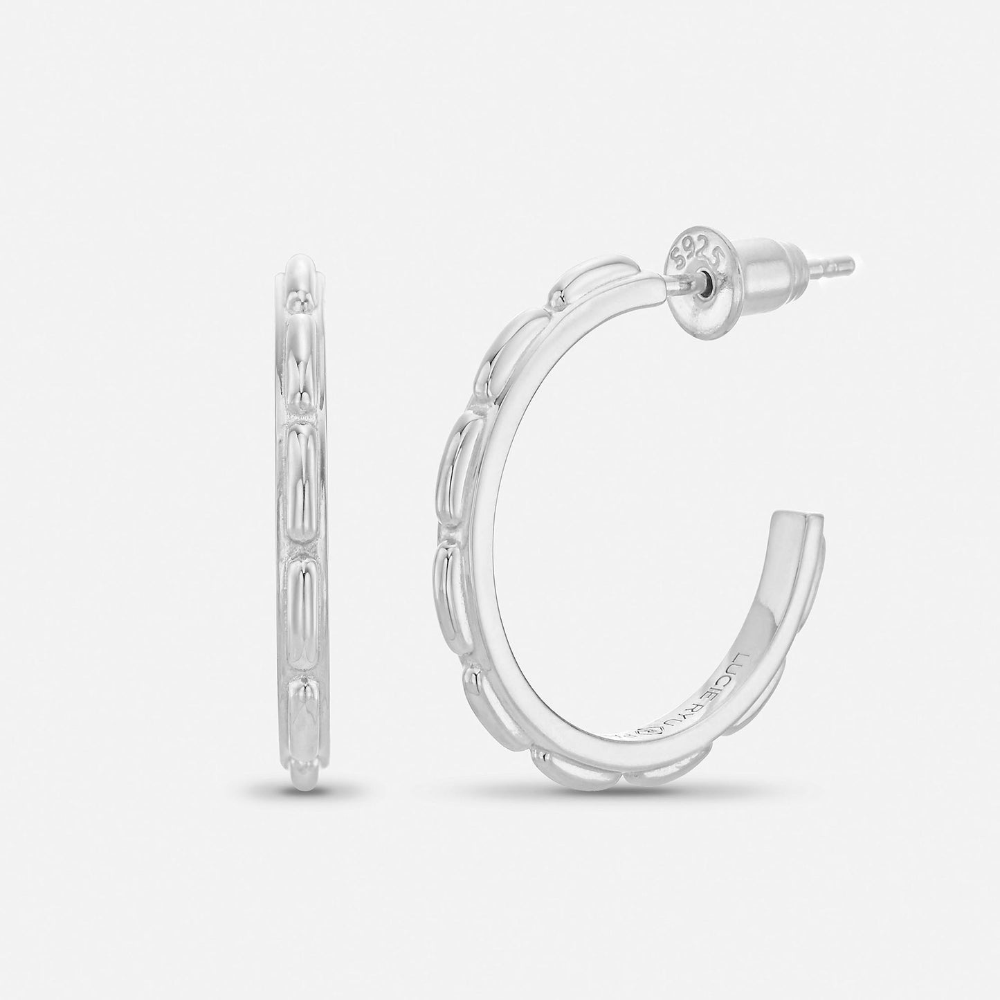 Twined Stitch Earrings