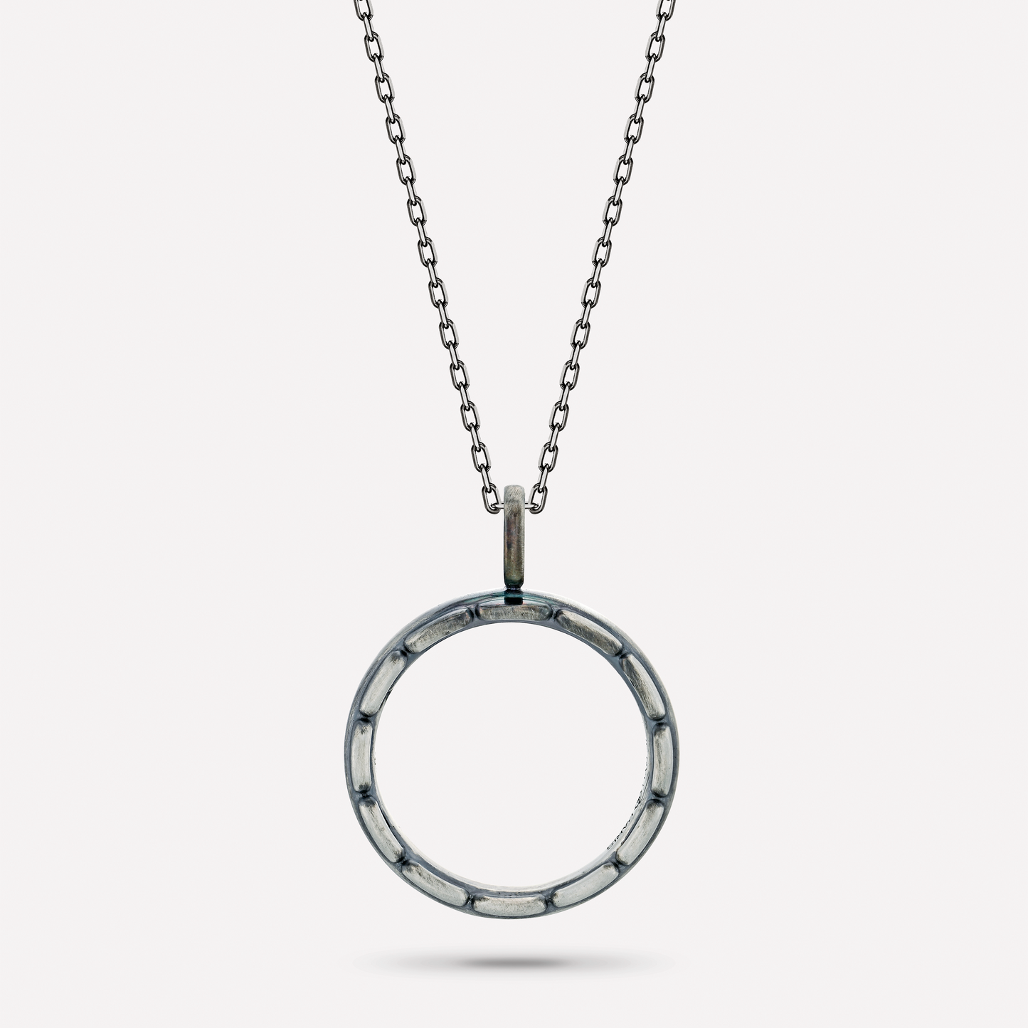 Twined Stitch Necklace, Front