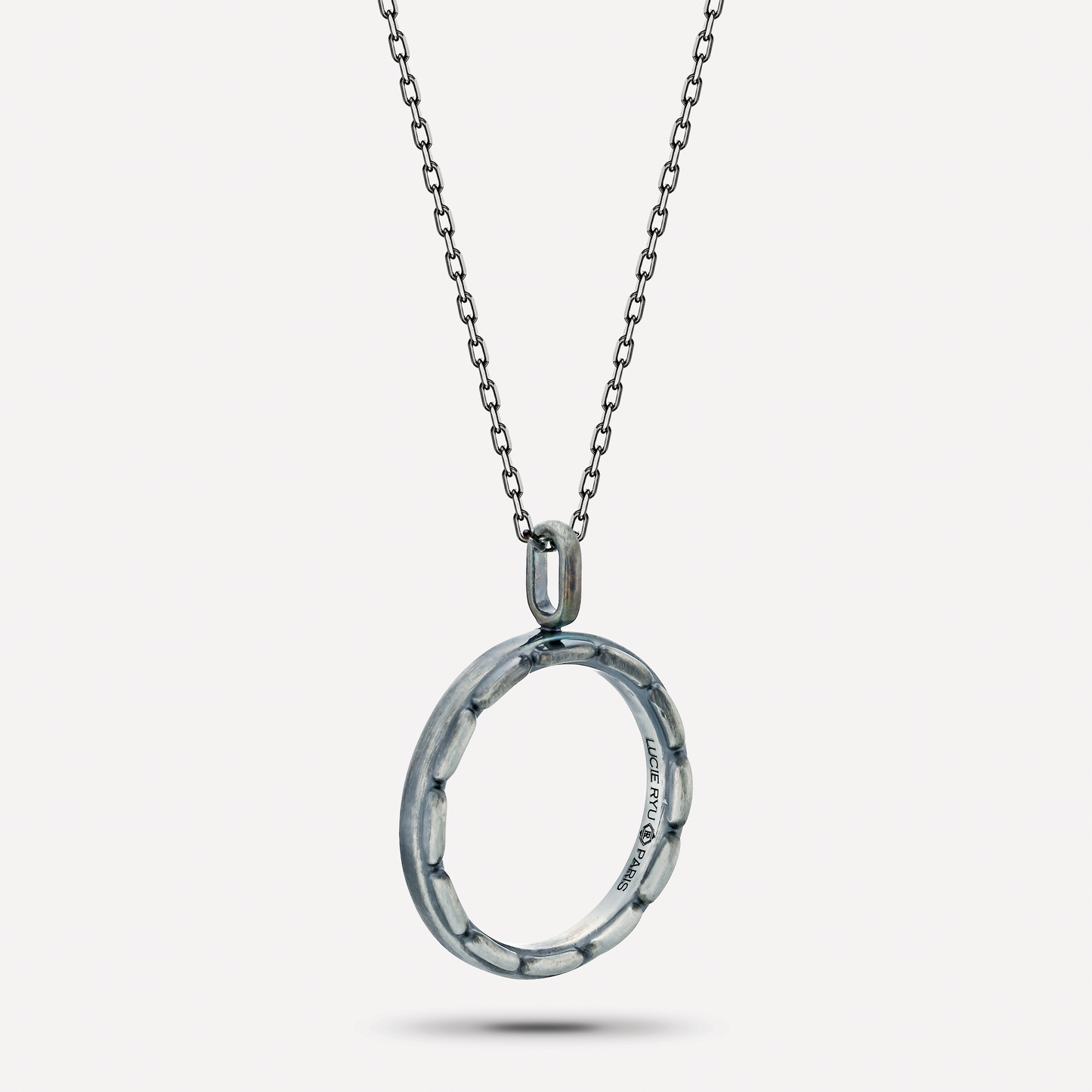 Twined Stitch Necklace, Front