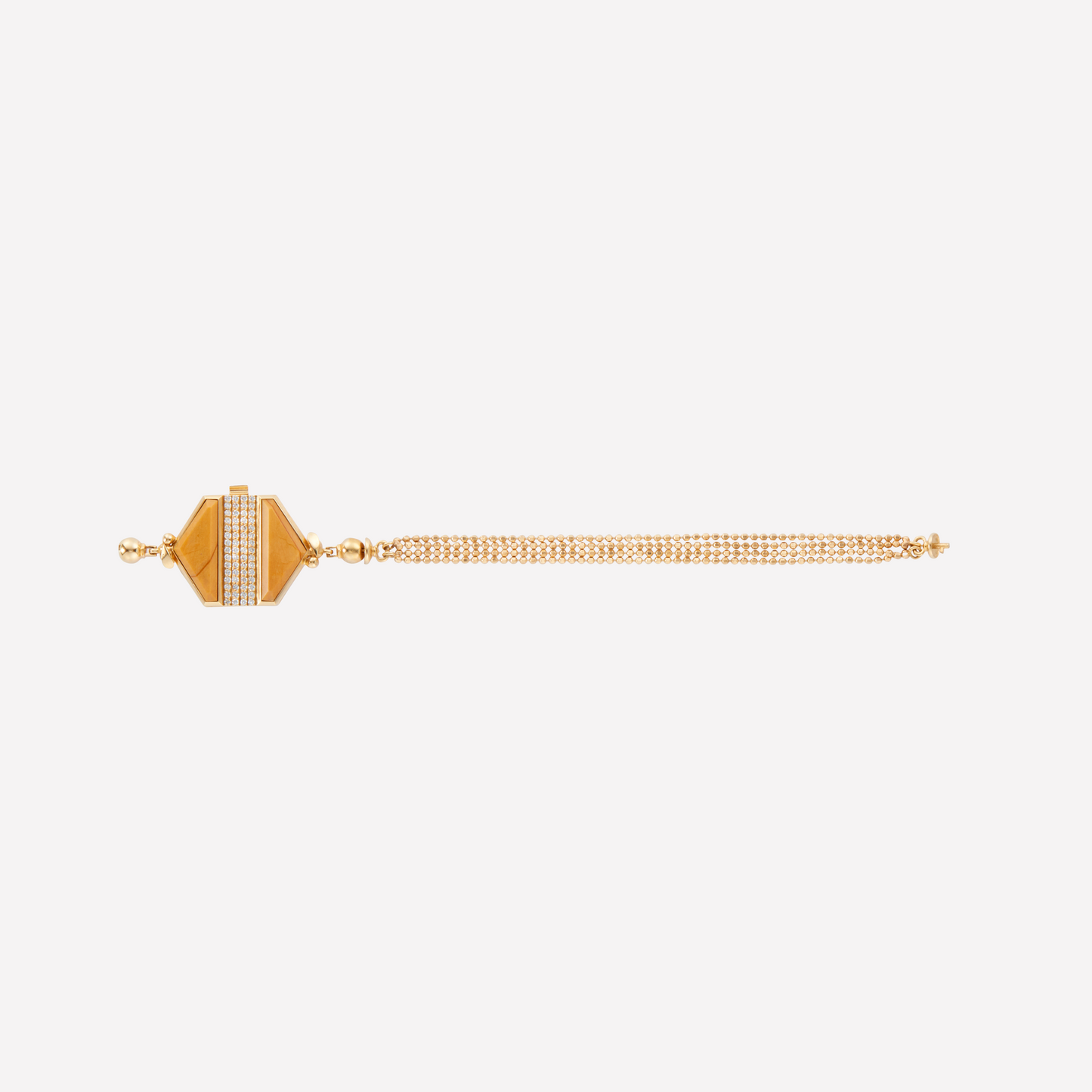 Tergum VII Bracelet, Yellow Jasper
