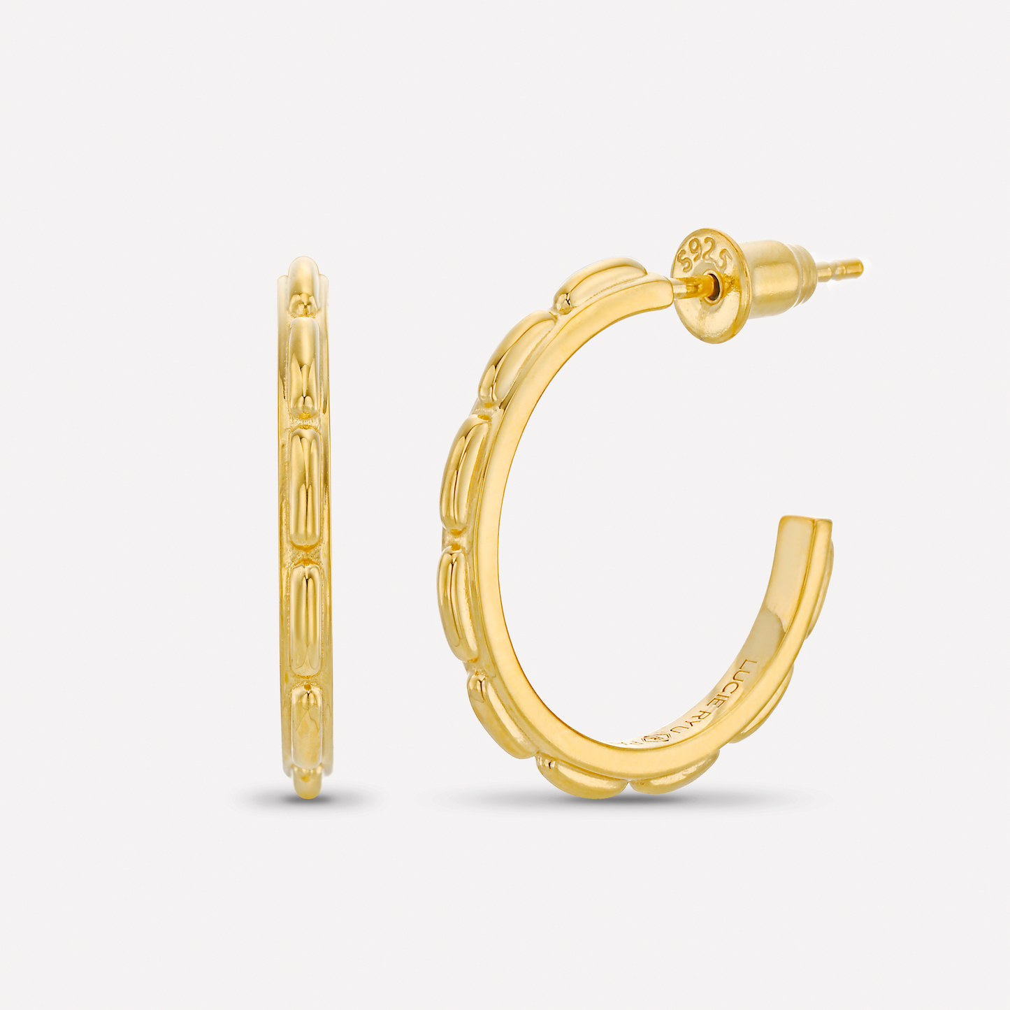 Twined Stitch Earrings