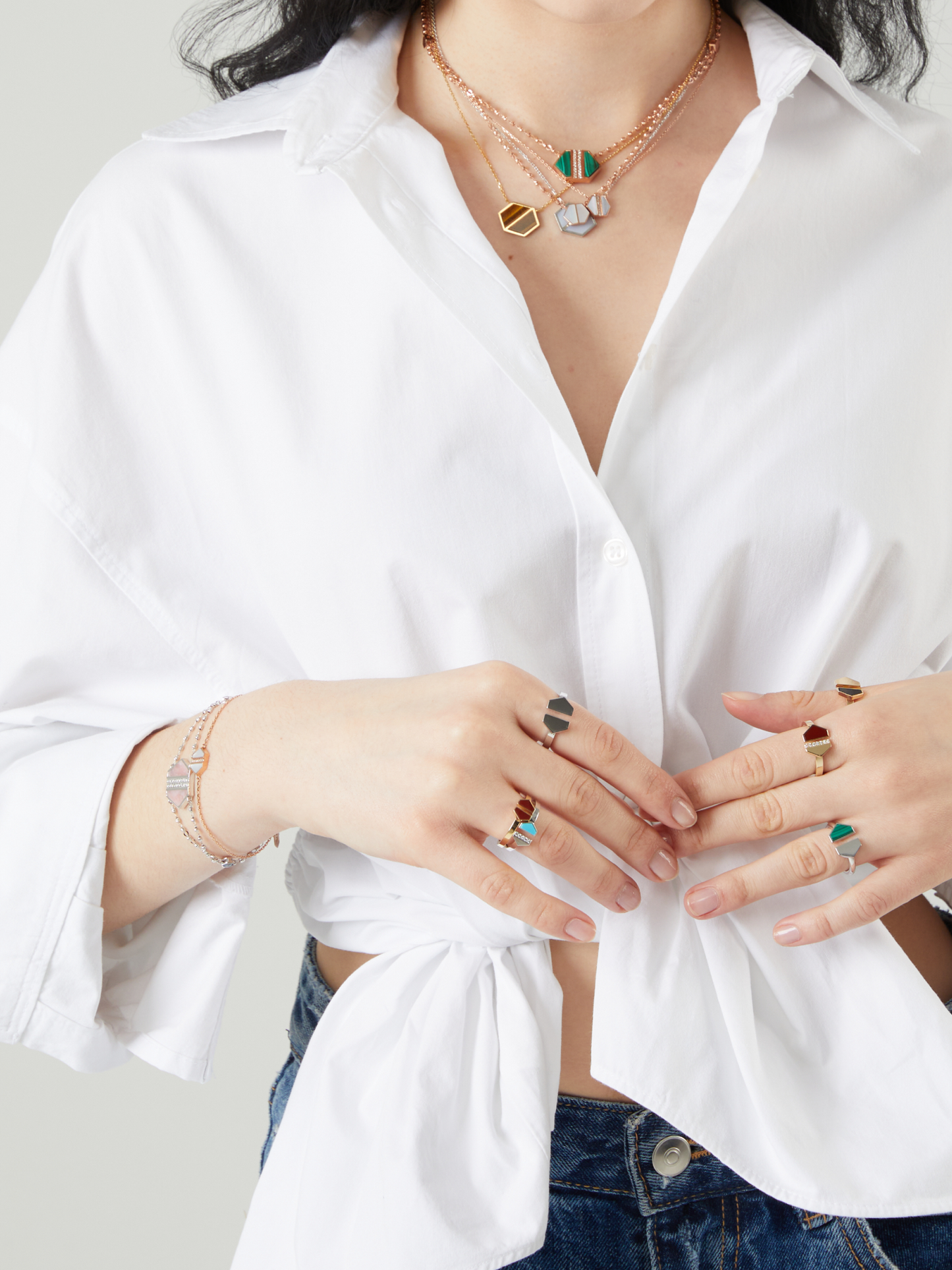 VOID Filled By You Bracelet, Large, Howlite