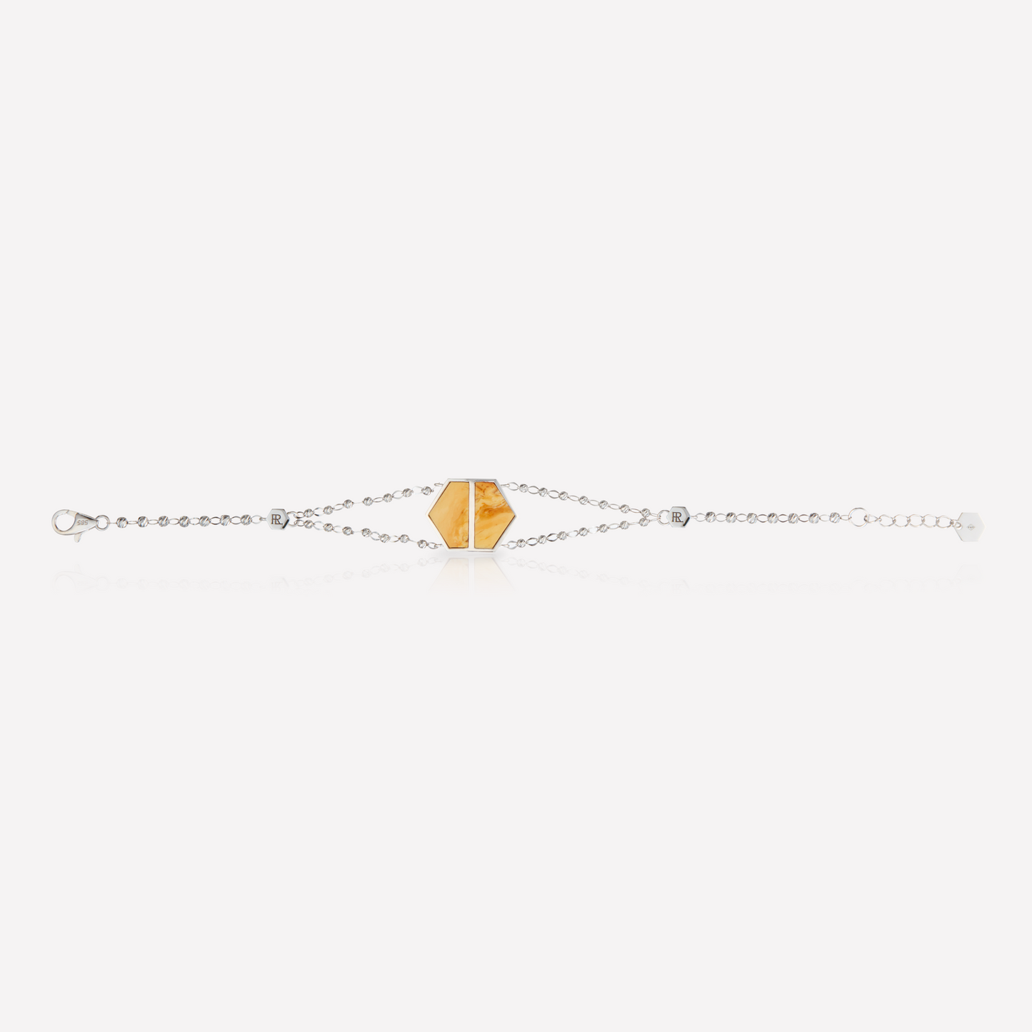 VOID Filled By You Bracelet, Large, Yellow Jasper