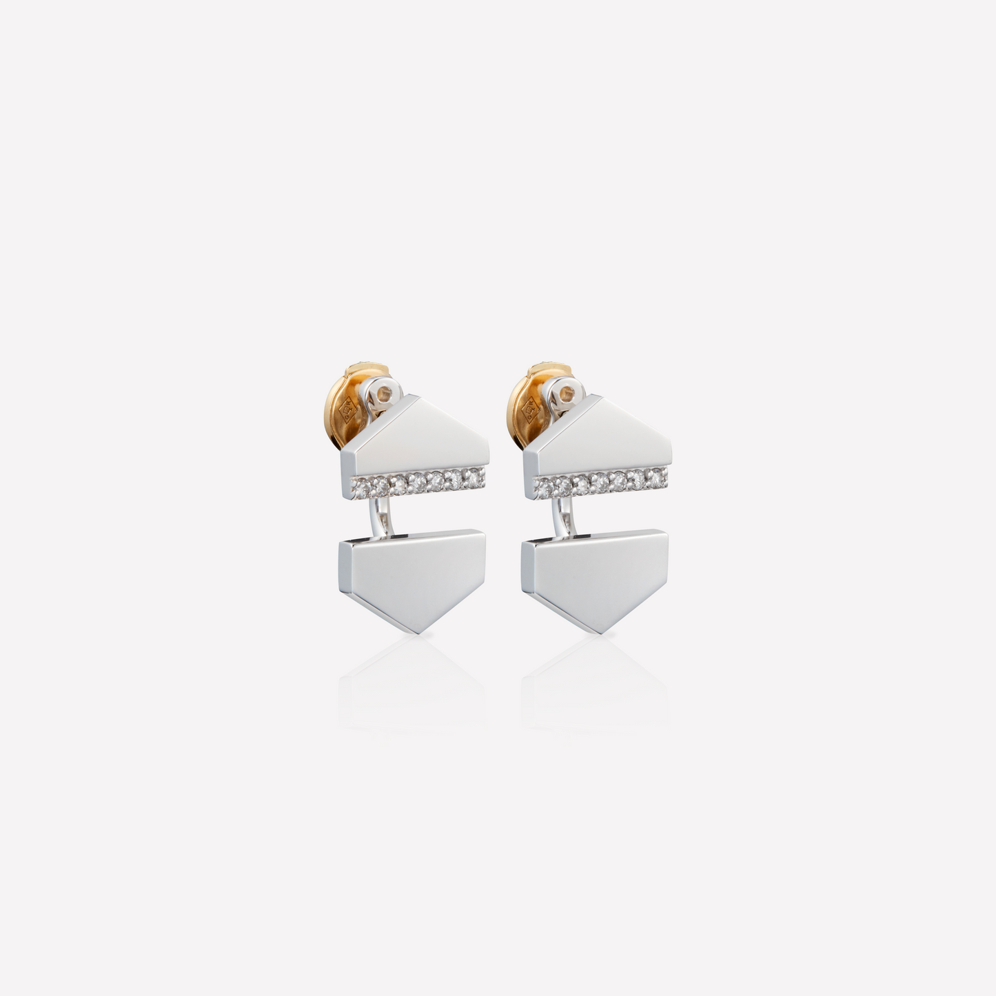 VOID Filled By You Earrings, Large, Diamond