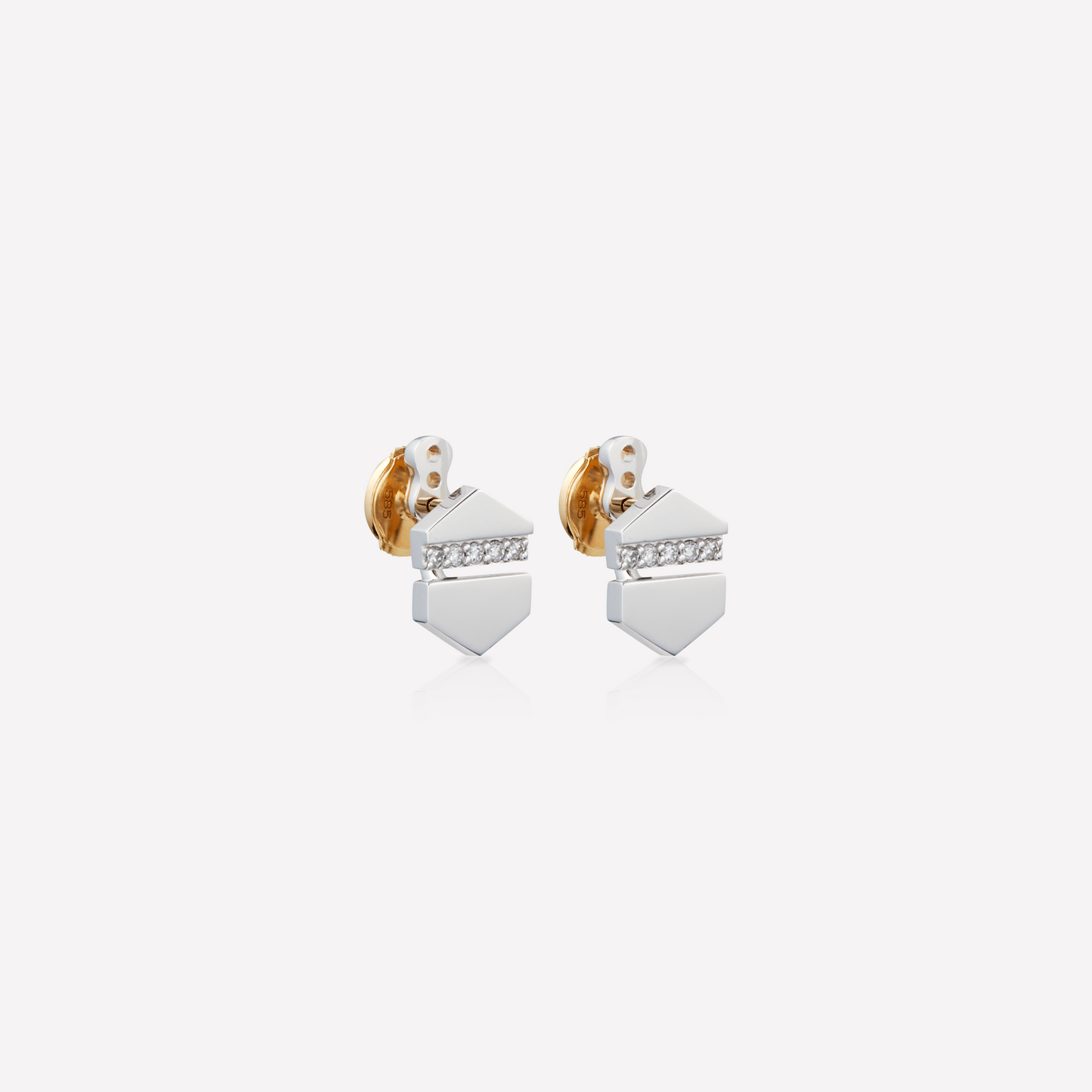 VOID Filled By You Earrings, Small, Diamond