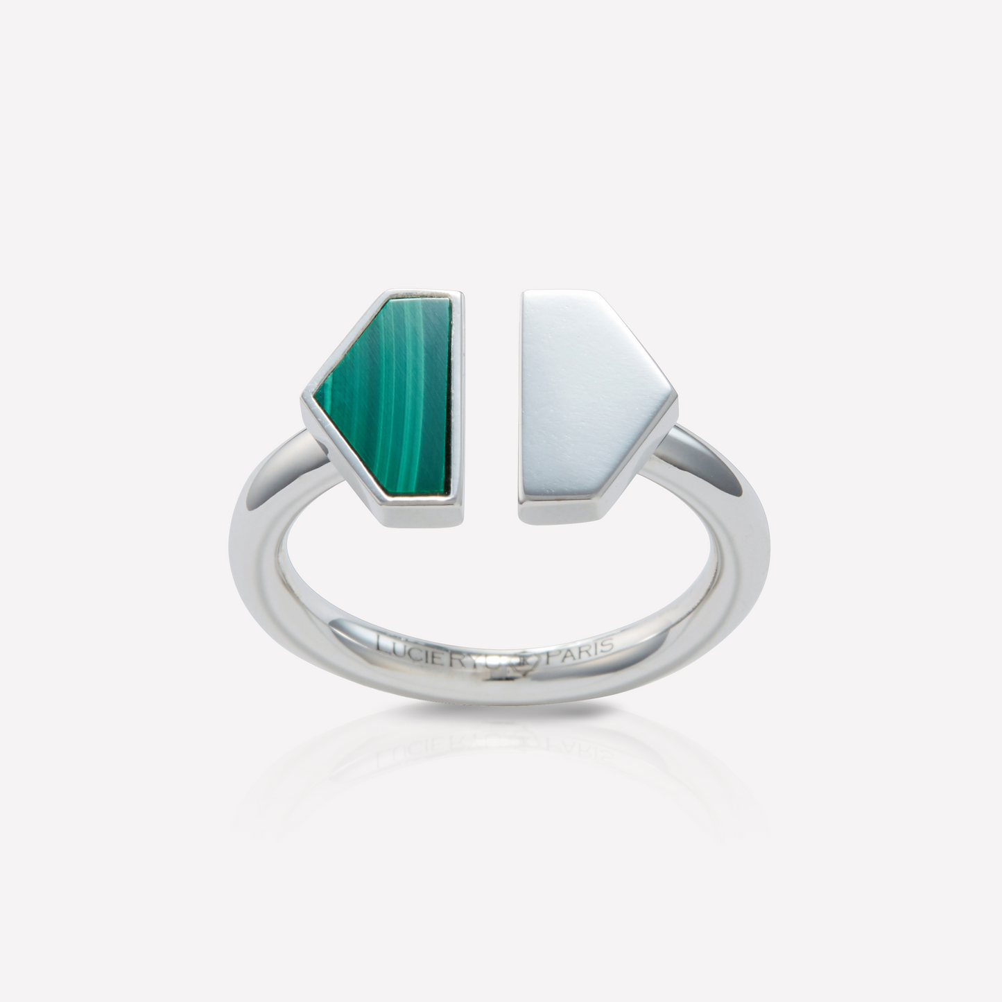 VOID Filled By You Ring, Large, Malachite