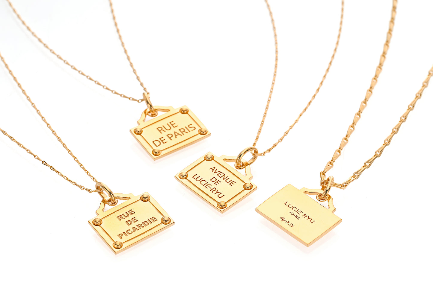 RUE DE PARIS, Gold Plated, Bold Chain