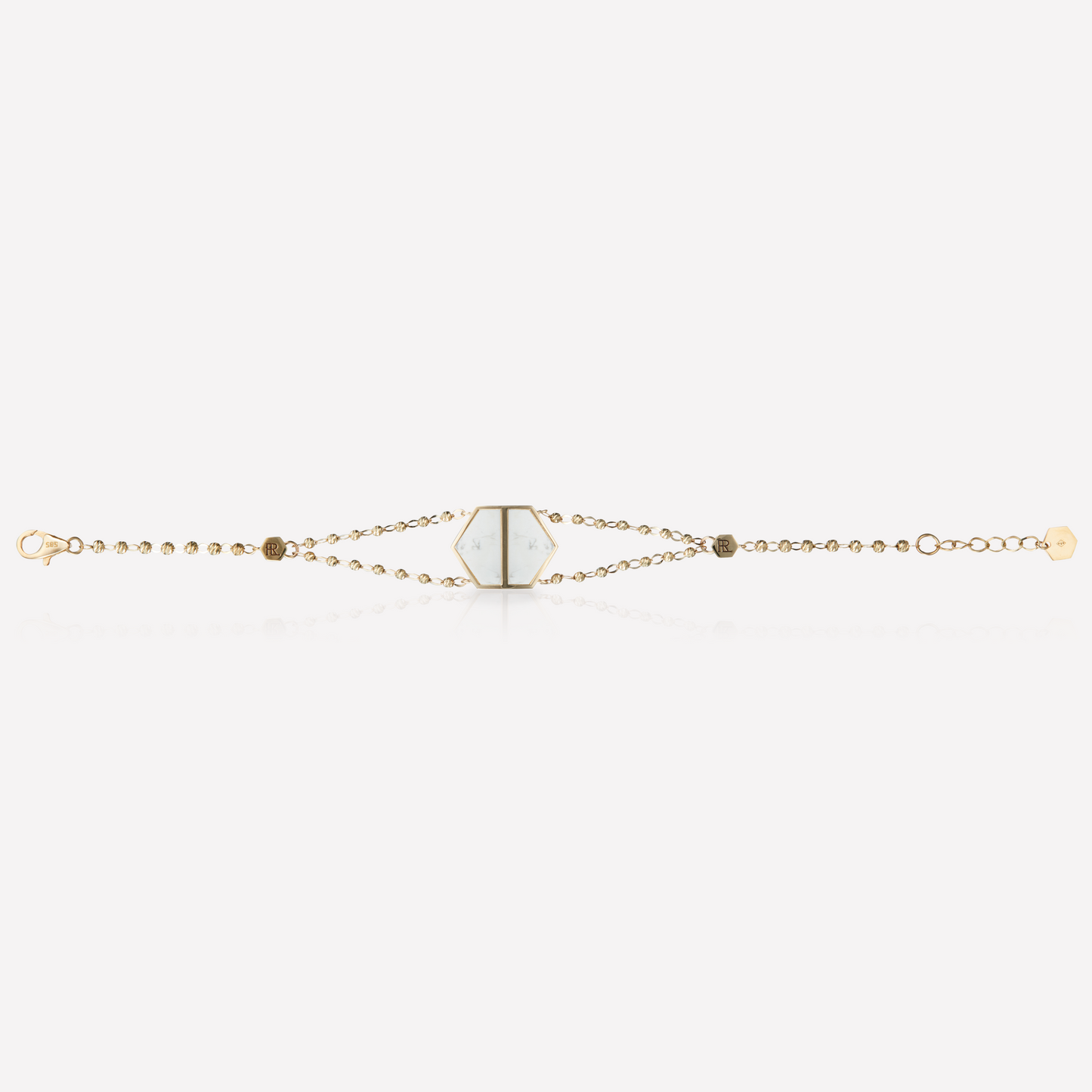 VOID Filled By You Bracelet, Large, Howlite