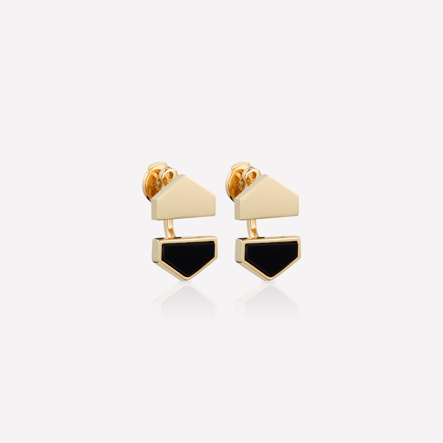 VOID Filled By You Earrings, Large, Black Spinel