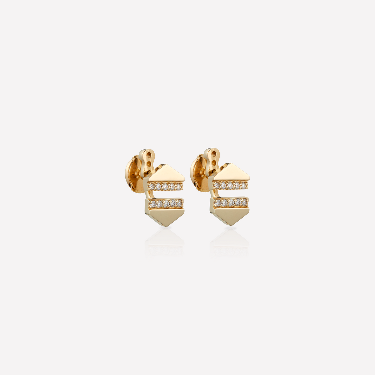 VOID Filled By You Earrings, Small, Diamond