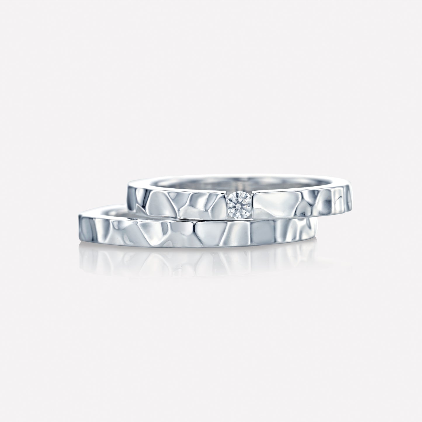 Vieux Port Ring, Moissanite