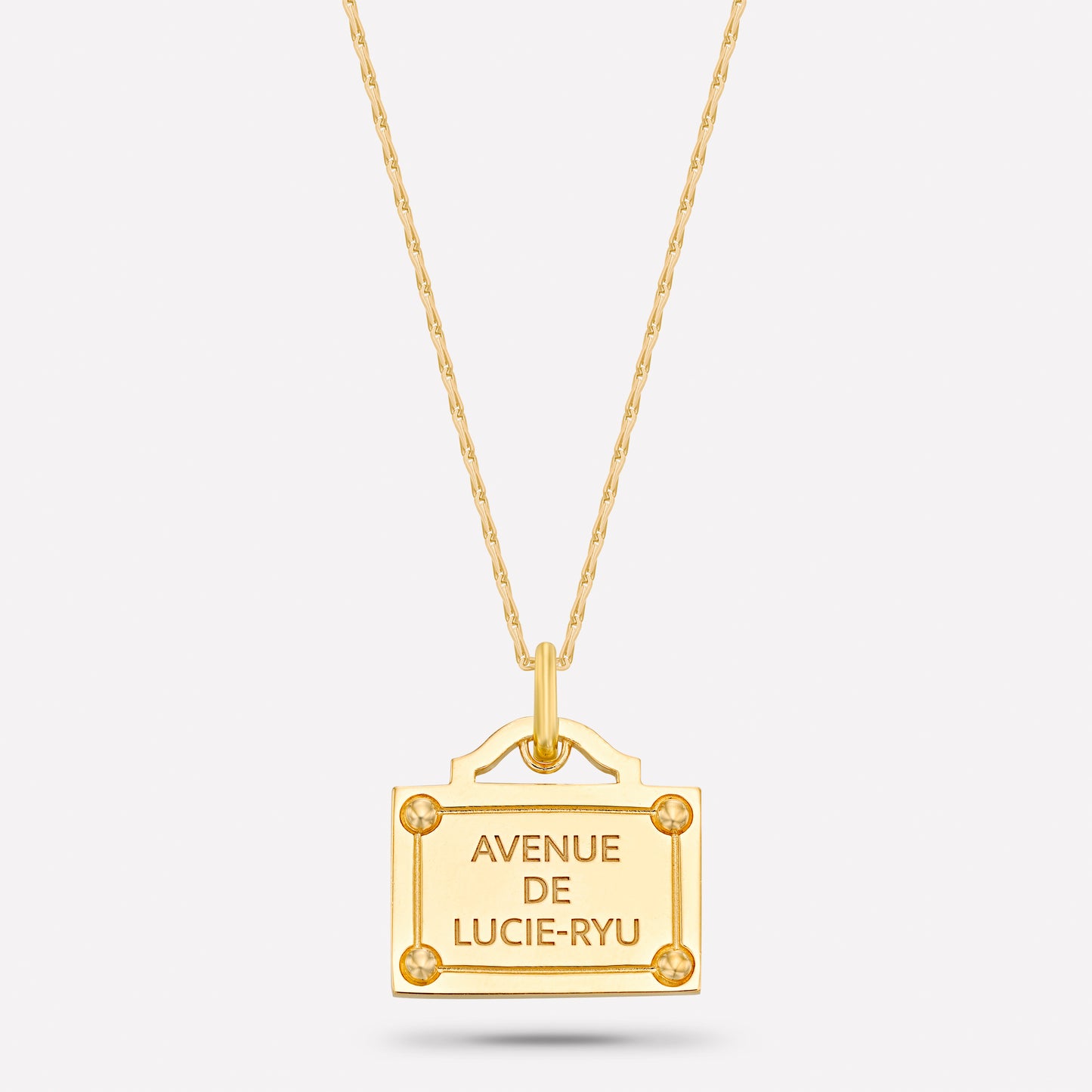QUARTIER DU MARAIS, Gold Plated, Slim Chain