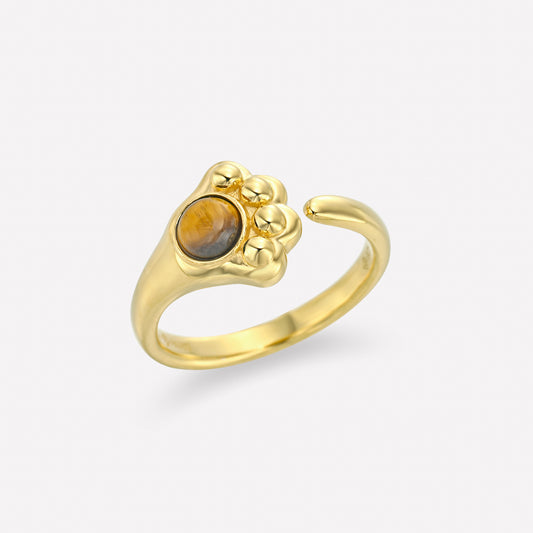 Gryffon Cushion Ring