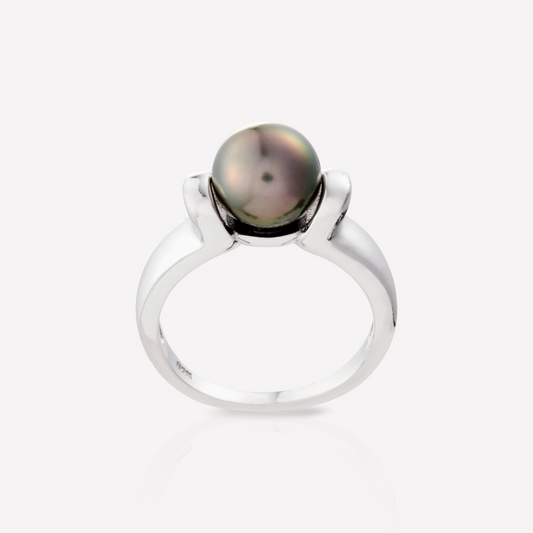 Bold Pearl Ring