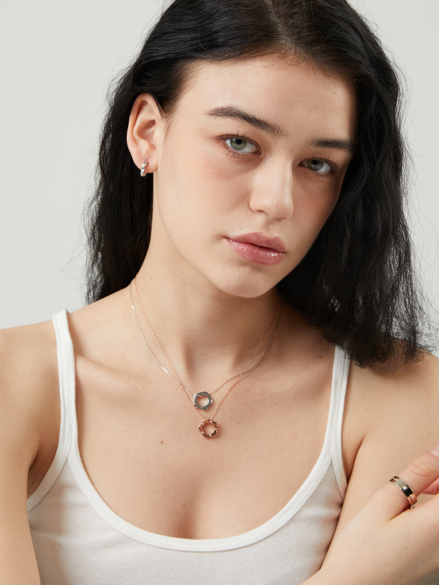 Twined 2.5 Necklace, Diamond