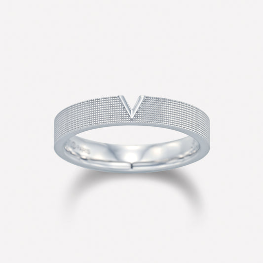 결 [GYEOL] : LATTICE V Ring [homme]