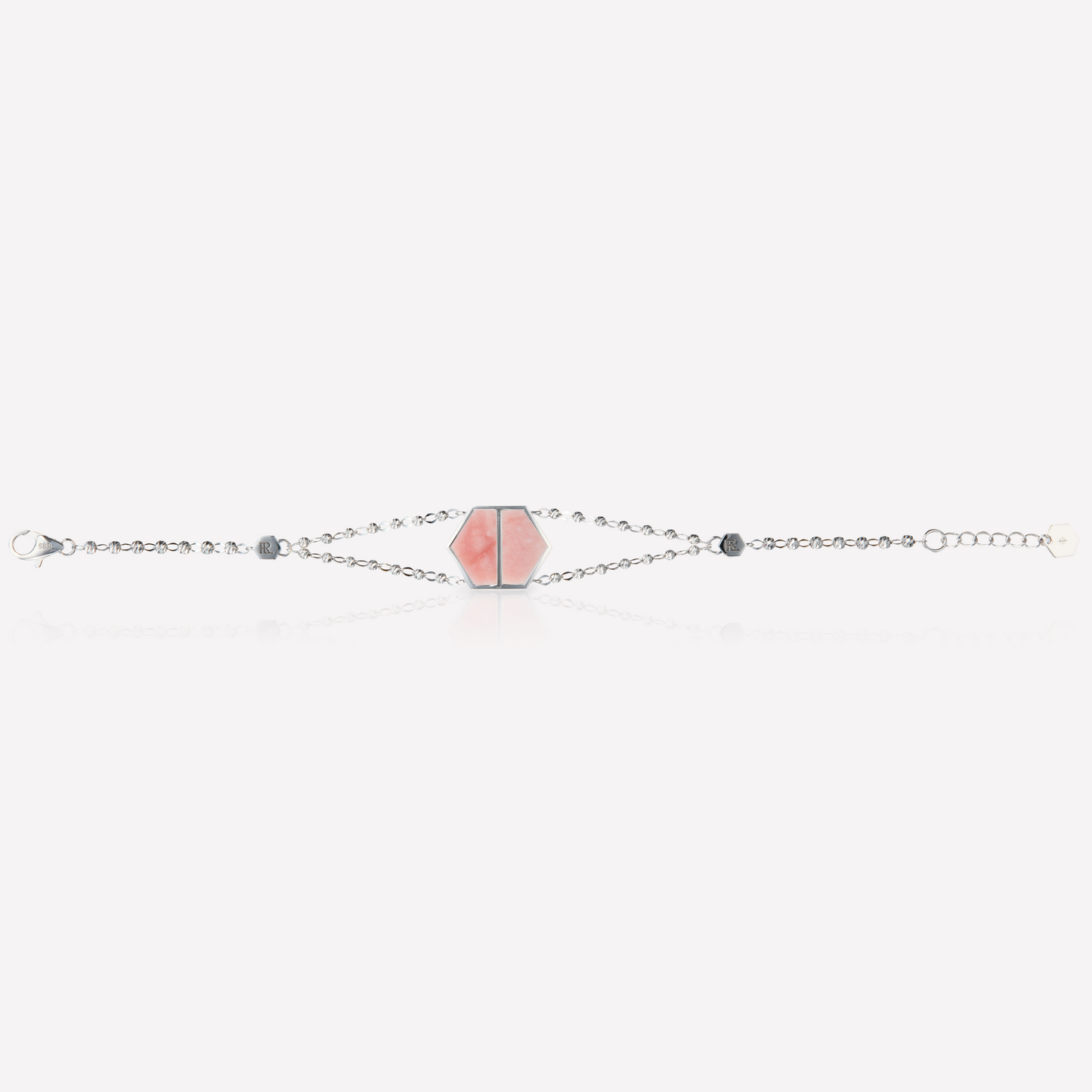 VOID Filled By You Bracelet, Large, Pink Opal