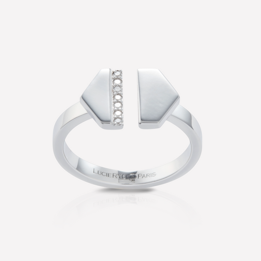VOID Filled By You Ring, Large, Diamond