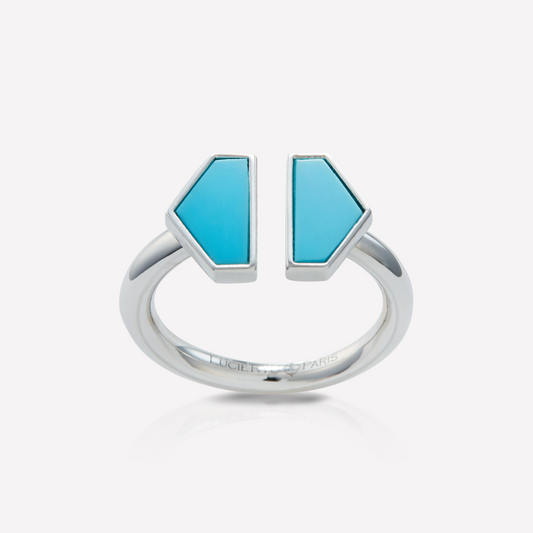 VOID Filled By You Ring, Large, Turquoise