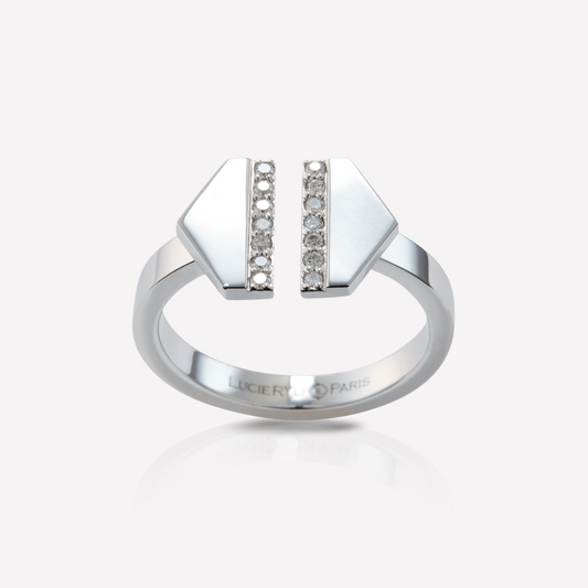 VOID Filled By You Ring, Large, Diamond